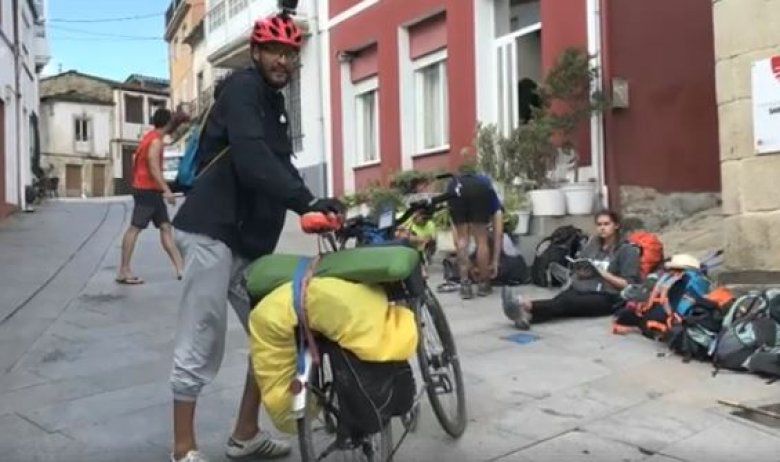 Un moldovean a călătorit cu bicicleta 4.000 de km prin Europa