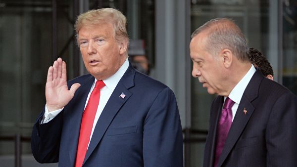 Эрдоган пригласил Трампа посетить Турцию.