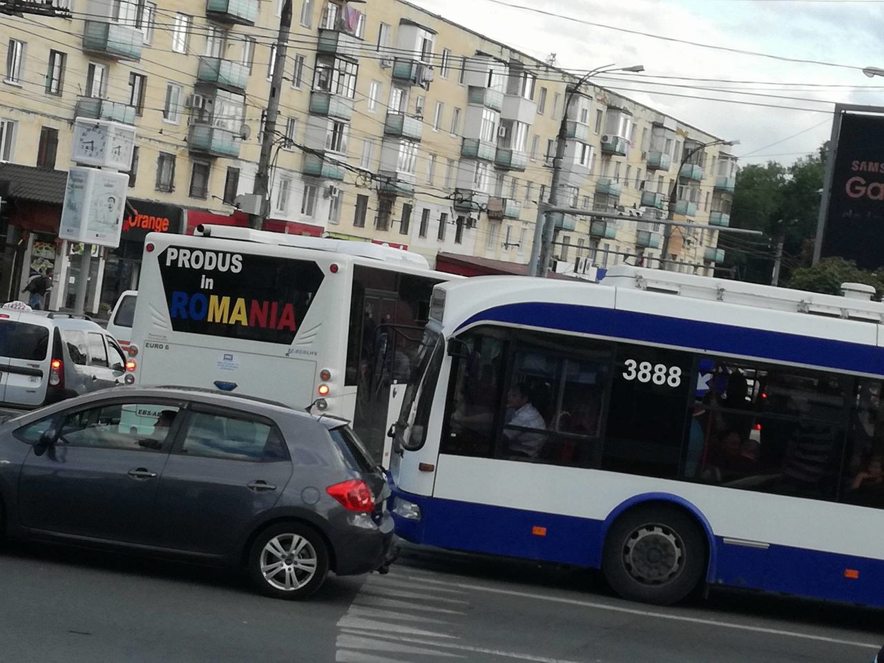 Enigma noul autobuz românesc de pe ruta nr. 5 din Chișinău, dezvăluită. Foto: agora.md
