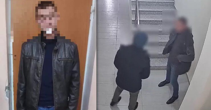 Полиция задержала мужчину, совершившего серию краж из подъезда жилого дома. Фото: Point.md.