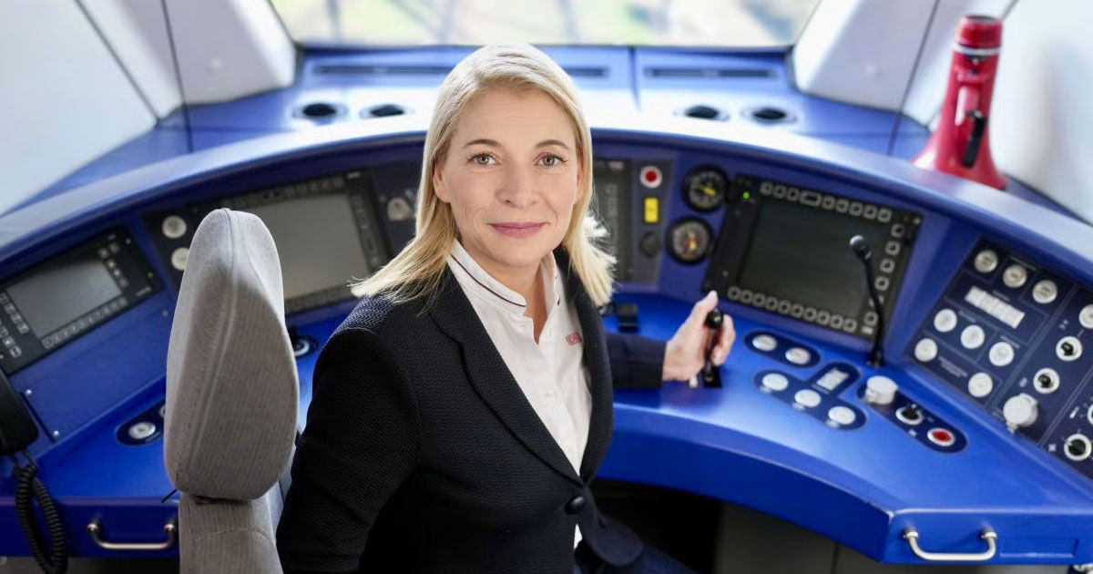 Немецкую ж/д-компанию Deutsche Bahn впервые возглавила женщина.