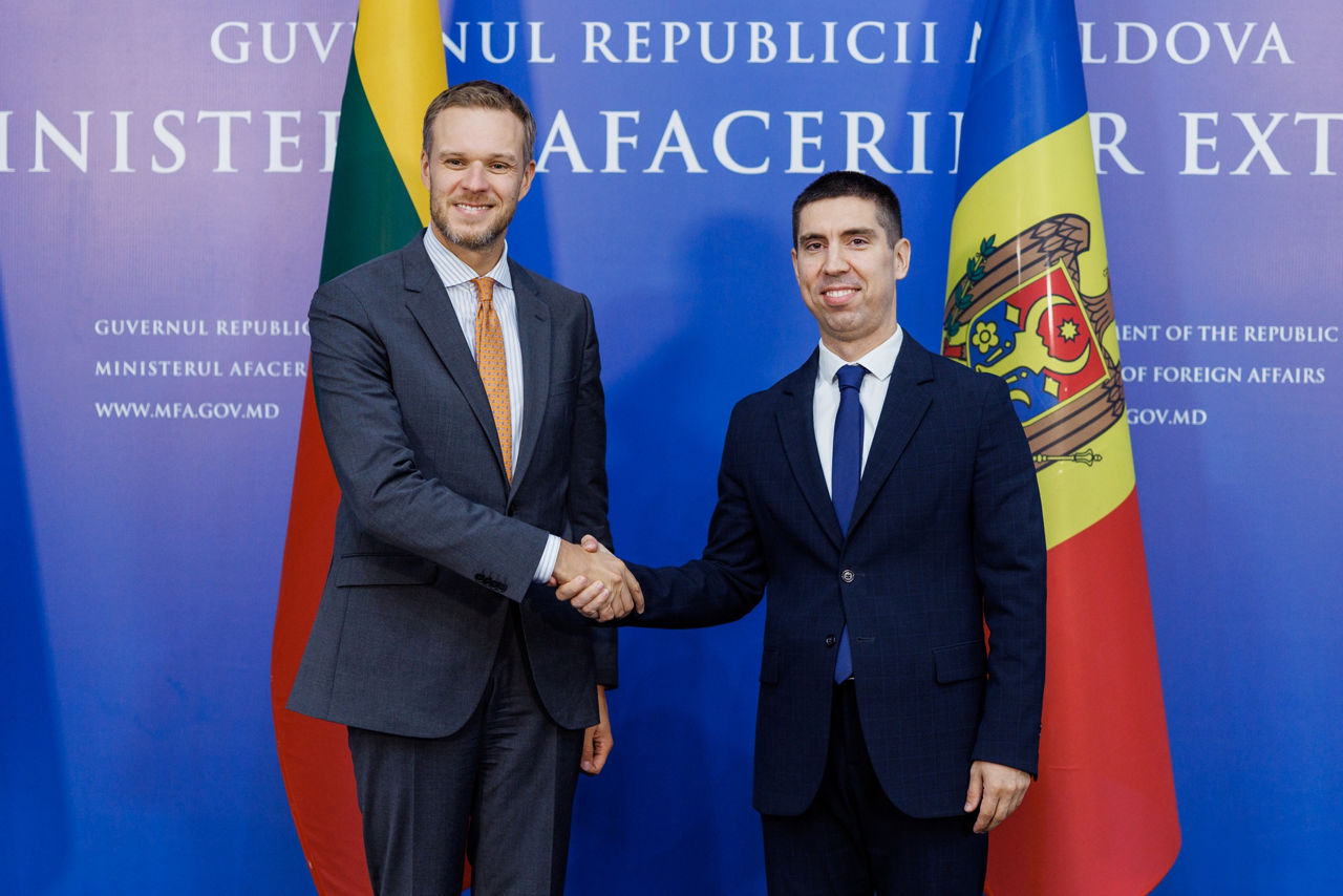 Popșoi: Cooperarea între Moldova și Lituania este exemplară.
