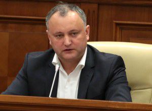 Лидер ПСРМ Игорь Додон.
