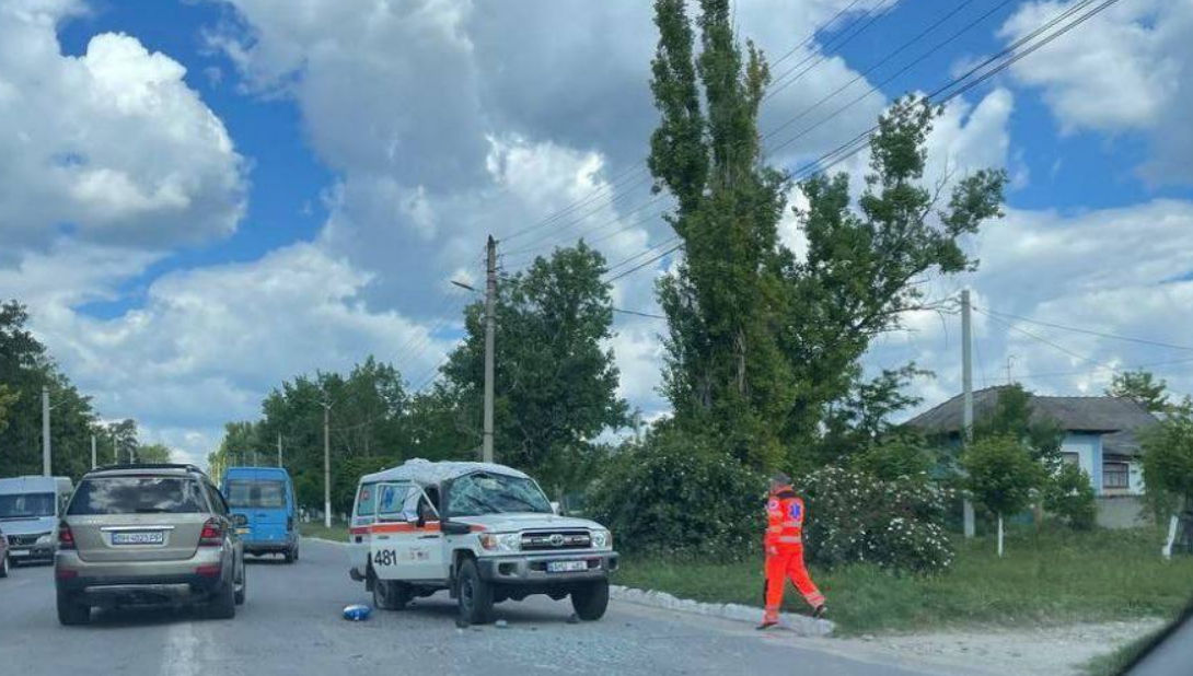 ДТП с участием скорой помощи в Чадыр-Лунге: есть пострадавшие.