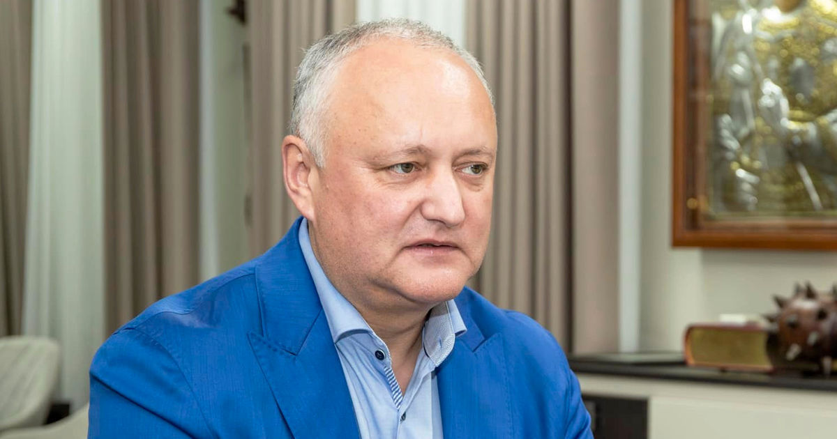 Додон: Страну накроет очередной энергетический кризис с непомерным ростом цен.