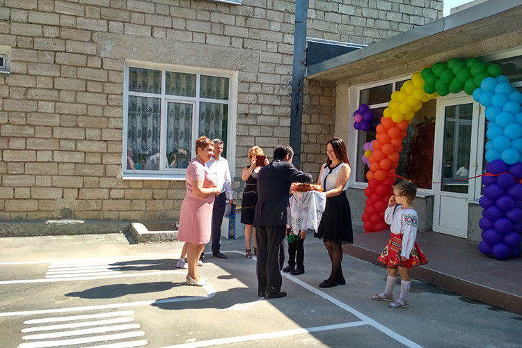 При поддержке Японии отремонтирован детсад на Рышкановке.