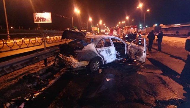 Полиция подтвердила подрыв гранатой автомобиля в Киеве.