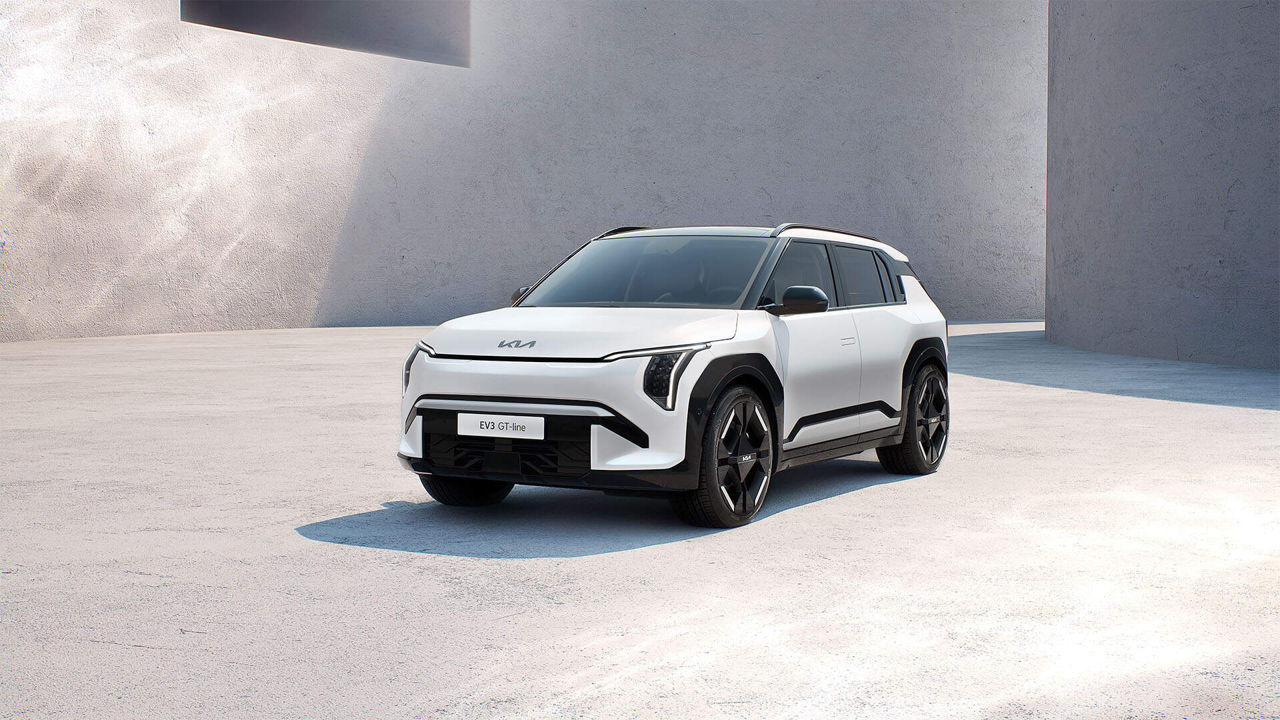 Представлен новый электрокроссовер Kia EV3.