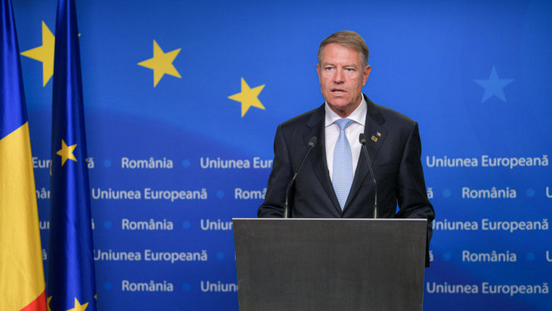 Президент Румынии Клаус Йоханнис.