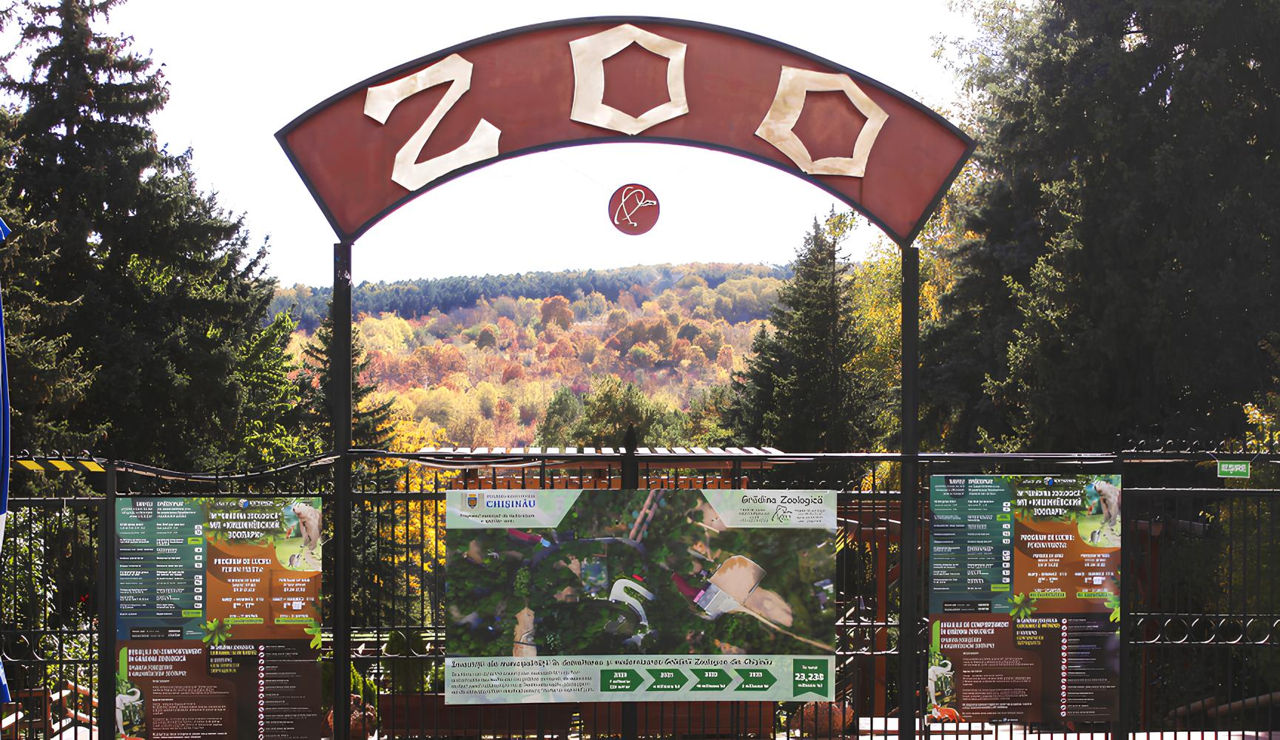 Grădina Zoologică din Chișinău funcționează după un nou program în sezonul rece.