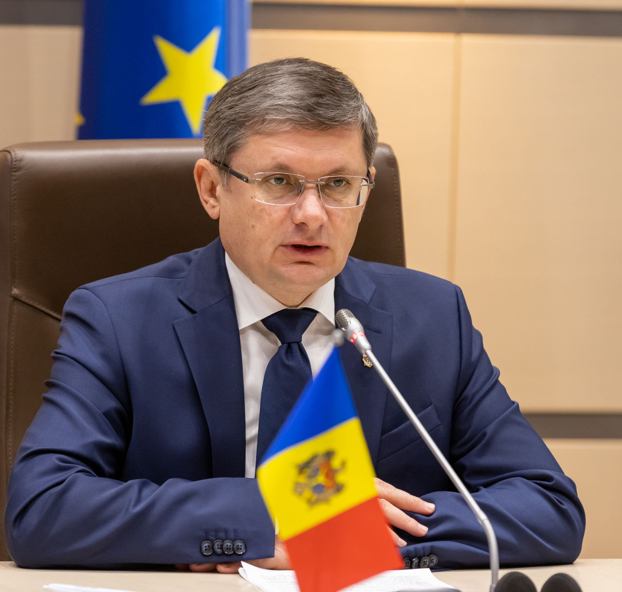 Спикер парламента Игорь Гросу. 