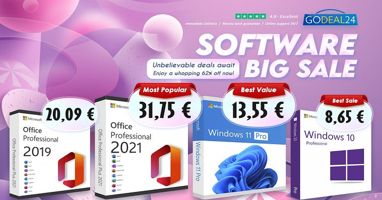 Godeal24: Лицензии на Microsoft Office 2021 и Windows 11 с пожизненным ...