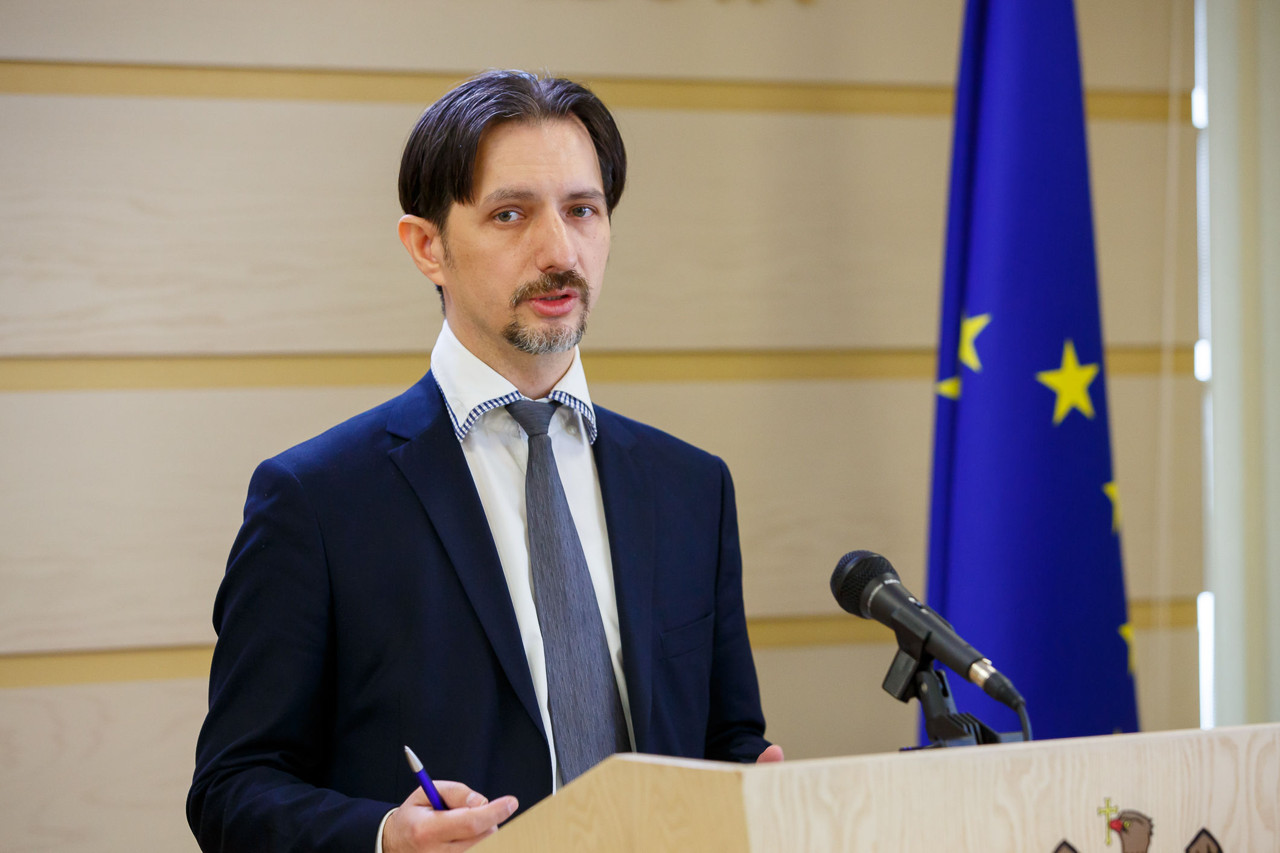 Министр экономики Сергей Гайбу.
