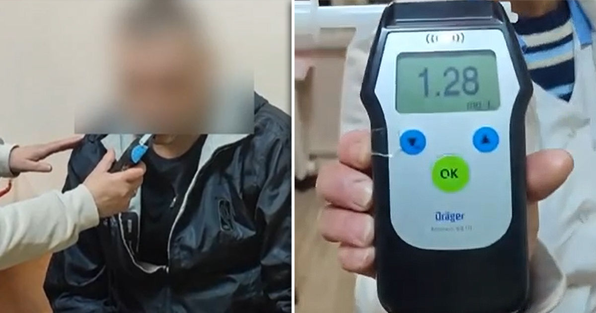 В Кишиневе задержали пьяного водителя.