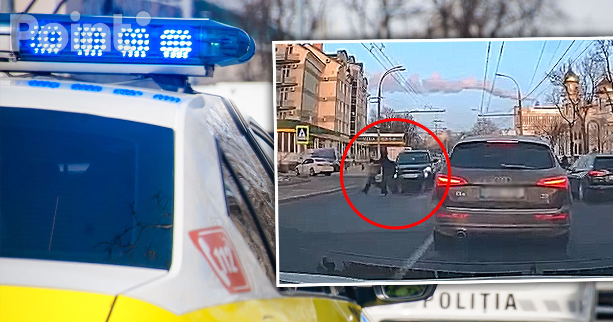 Poliția cere retragerea permisului șoferului care nu a acordat prioritate pietonilor pe o trecere.