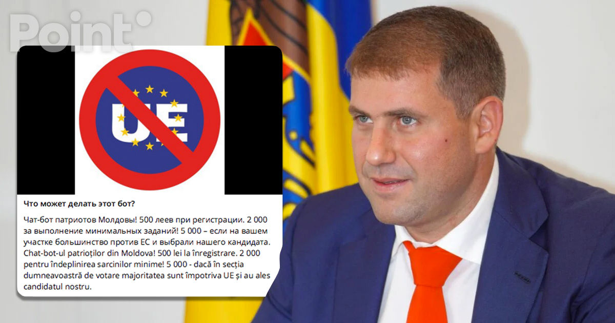 Șor a lansat o campanie ilegală: Promite 500 de lei celor care votează „nu” la referendumul european.