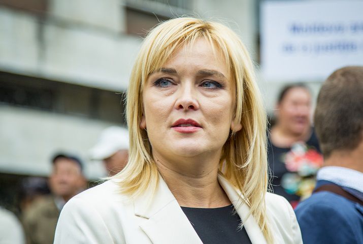 Кандидат в президенты Молдовы врач из Оргеева Инна Попенко.