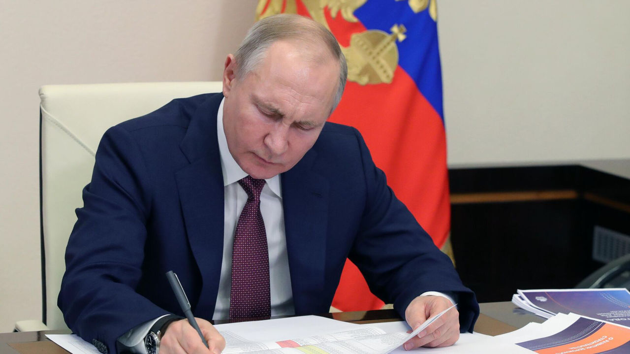 Президент России Владимир Путин.