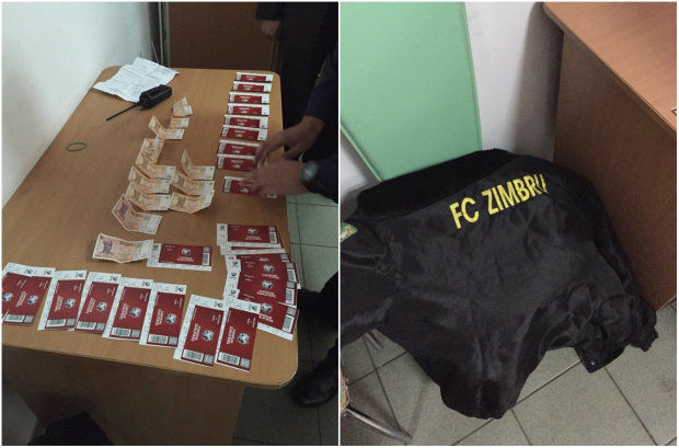 Bilete pentru meciul Moldova-Rusia, vândute ilegal. Foto: igp.gov.md