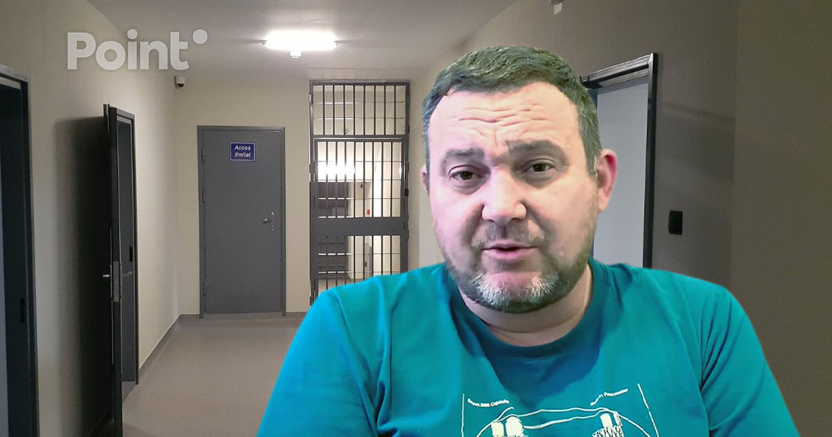 Gabriel Călin, despre condițiile din izolator: Celula nu a fost încălzită, iar lumina era aprinsă permanent.