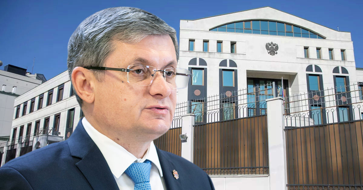 Гросу: В посольстве России еще остались те, кто не имеют отношения к дипломатии. Коллаж: Point.md