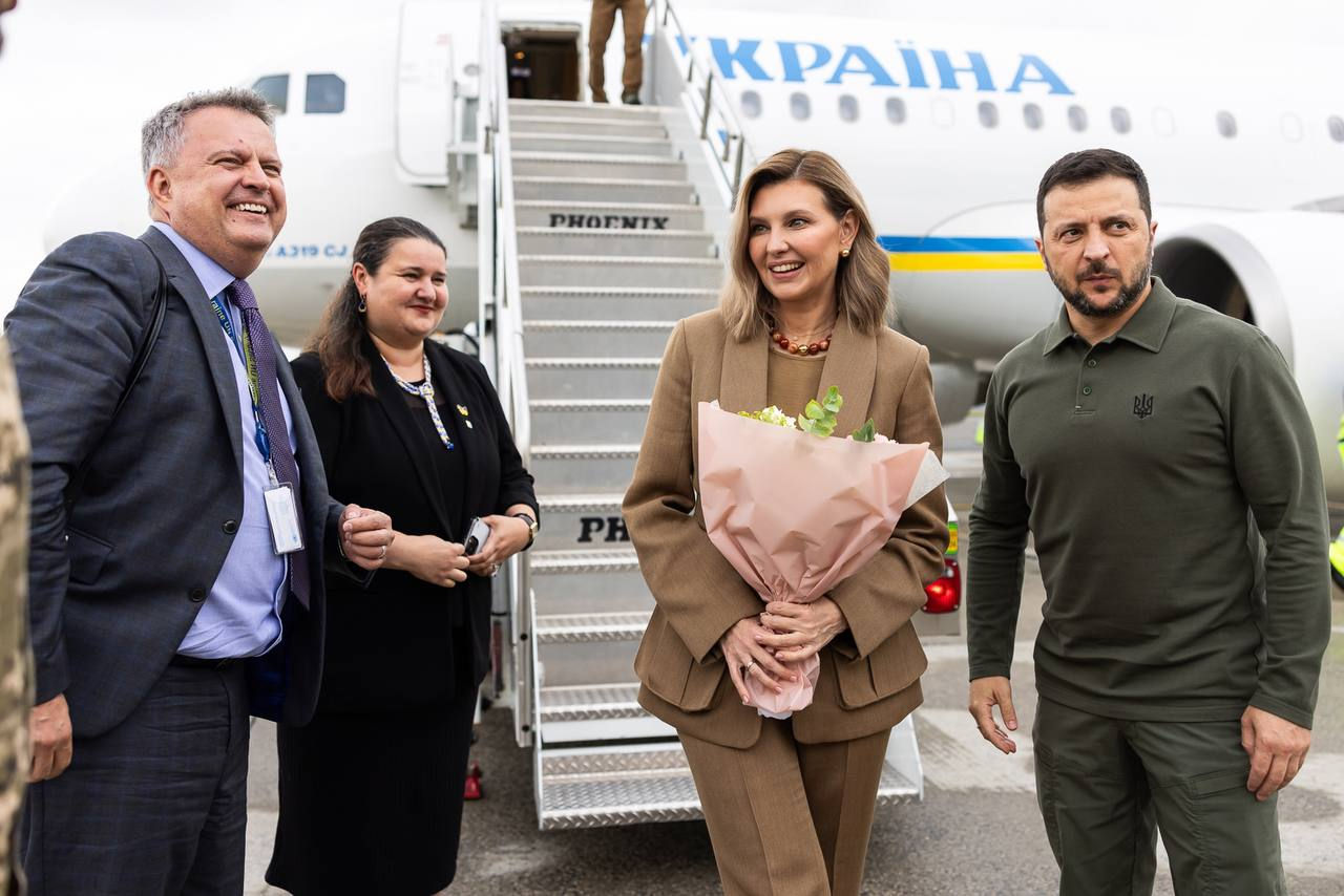Президент Украины Владимир Зеленский прилетел в Нью-Йорк.