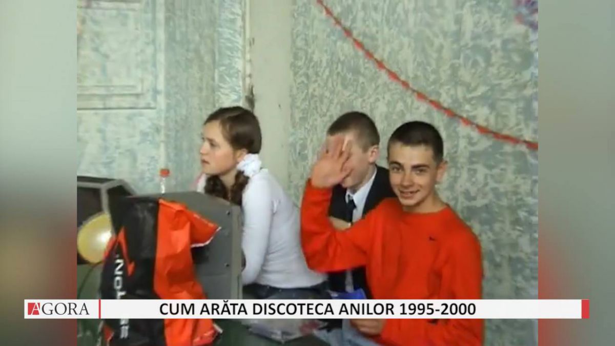 Video viral. Cum se îmbrăcau tinerii la discotecă în anul 2000. Foto: agora.md