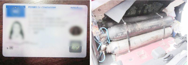 Neregulile depistate de poliţiştii de frontieră. Foto: publika.md
