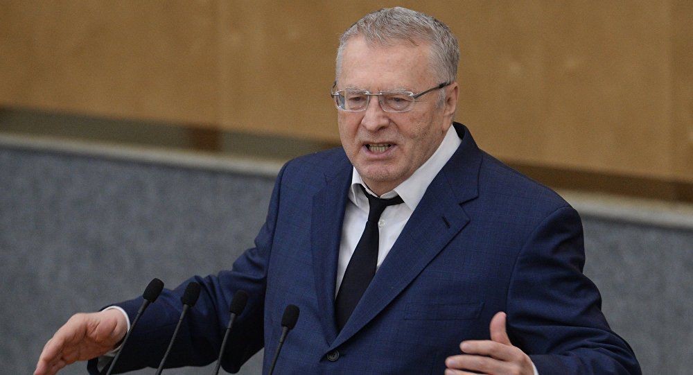 Лидер Либерально-демократической партии России Владимир Жириновский. 