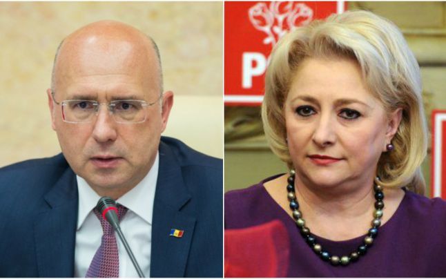 Pavel Filip vrea ca prima vizită oficială a noului prim-ministru român să fie în R.Moldova. Colaj: Adevărul