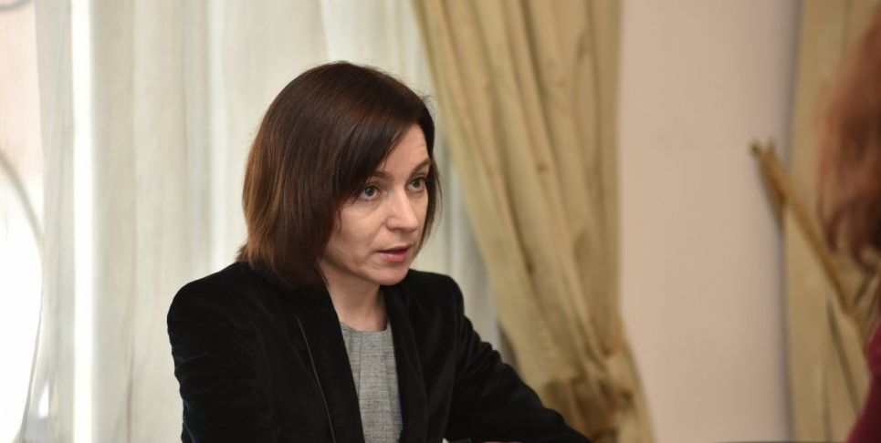 Лидер партии «Действие и солидарность» (Partidul Acțiune și solidaritate — PAS) Майя Санду. Фото: Максим Андреев, NewsMaker