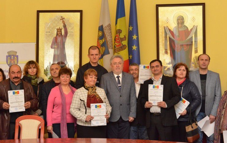 Peste 20 de persoane au depus jurământul de cetăţean al RM. 