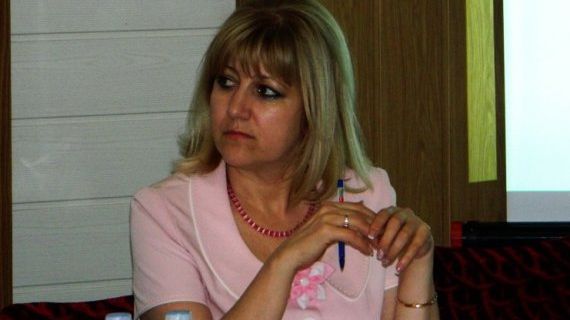 Глава «Телерадио Гагаузии» Анна Харламенко.