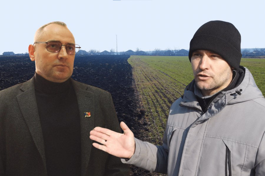 Oamenii din satul Mărășești se plâng că au rămas fără pământ.