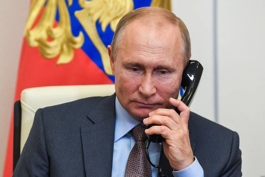 Меркель и Путин обсудили по телефону ситуацию в Белоруссии. Фото: tass.ru.