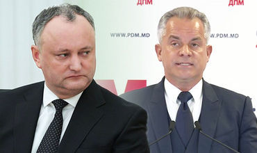 Legătura cu Plahotniuc. Dodon: Dacă ți-e frică de lup, nu intri în pădure. Foto: Point