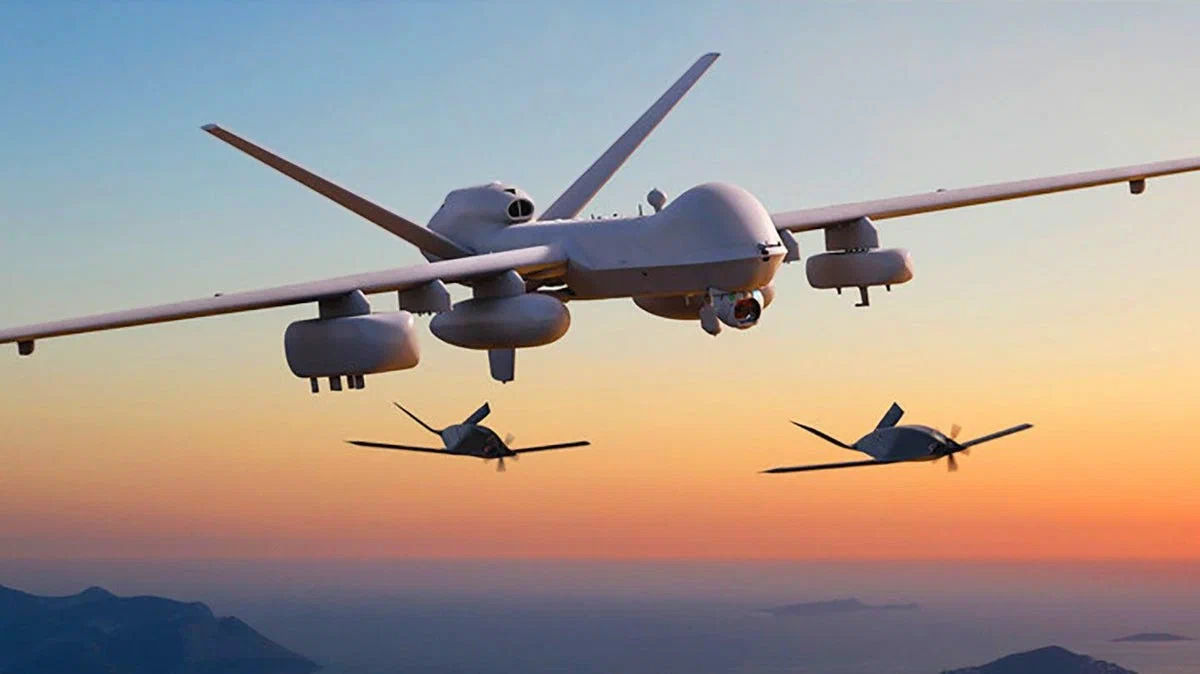 Польша поднимает в небо беспилотники MQ-9A Reaper - они будут следить за Беларусью.