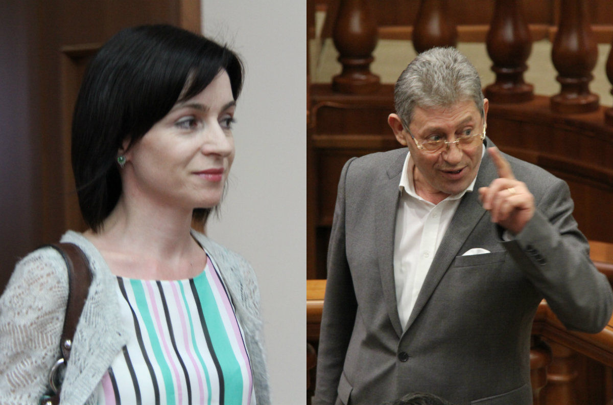 Ghimpu se ia din nou de Maia Sandu: Ea este "lucoarea" de la răsărit a lui Dosoftei.