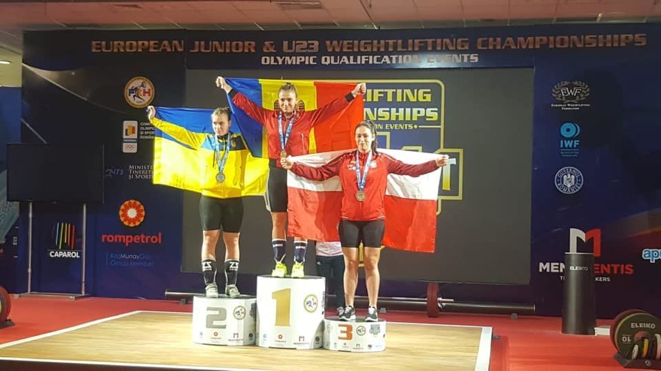 Молдавская спортсменка Екатерина Третьякова стала чемпионкой Европы Under 23.
