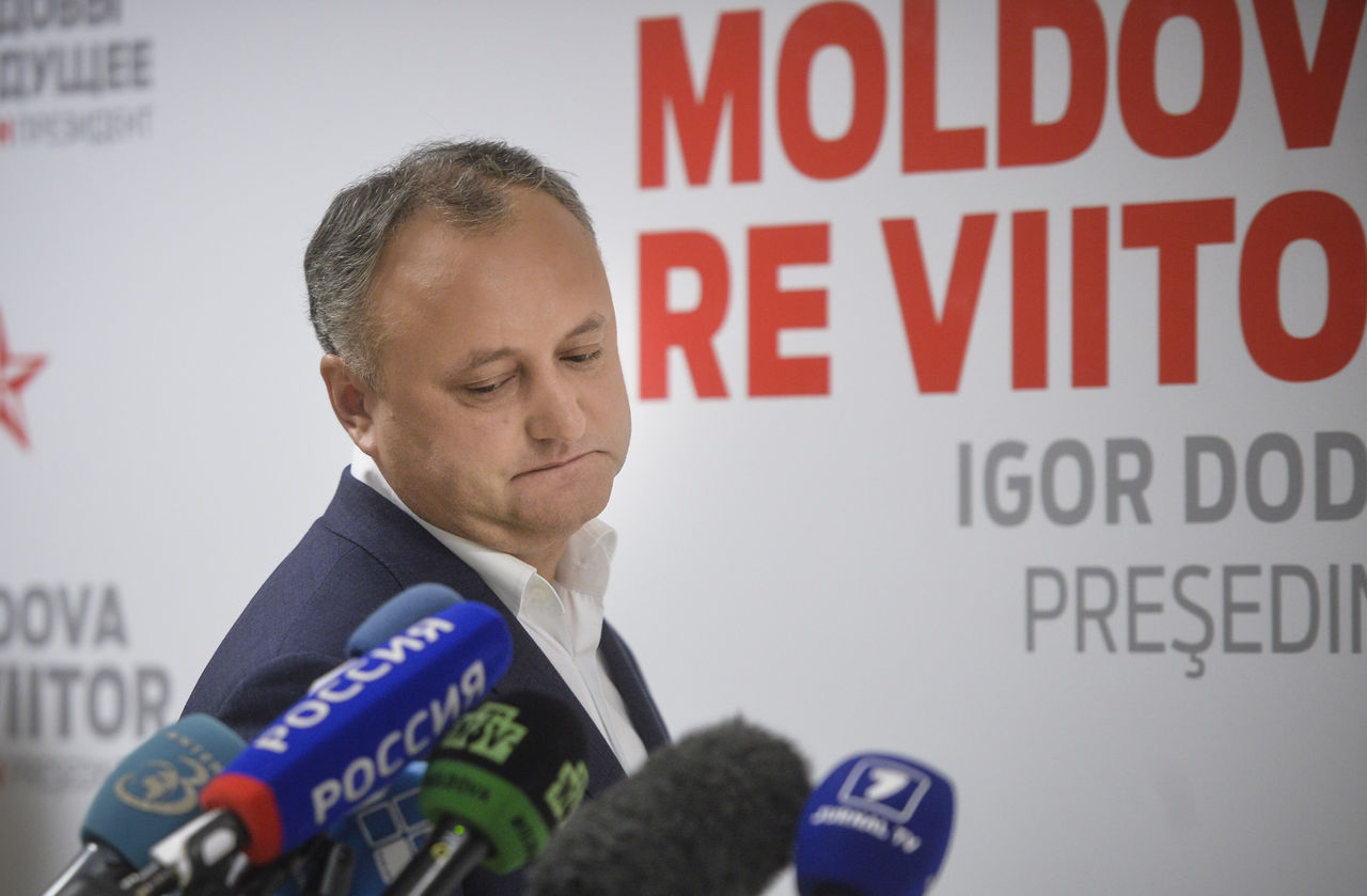 Grafic. Dodon scade în sondaje: În trei luni a pierdut peste 6%. Foto: independent.md