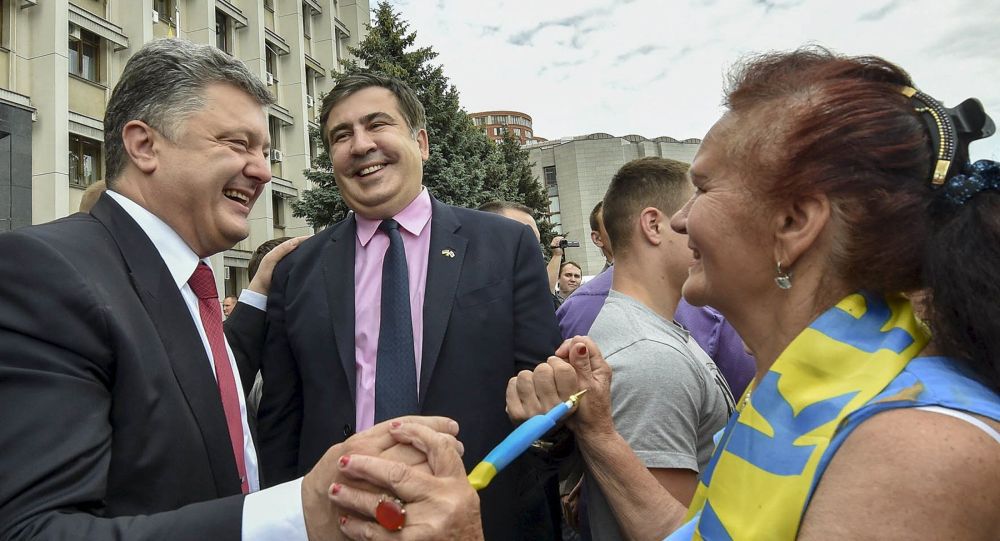 Anterior, Mihail Saakașvili declarase că nu dorește să devină președinte al Ucrainei. Foto:  REUTERS