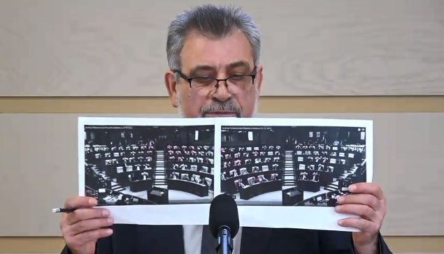 Tudor Deliu, președintele fracțiunii parlamentare PLDM.