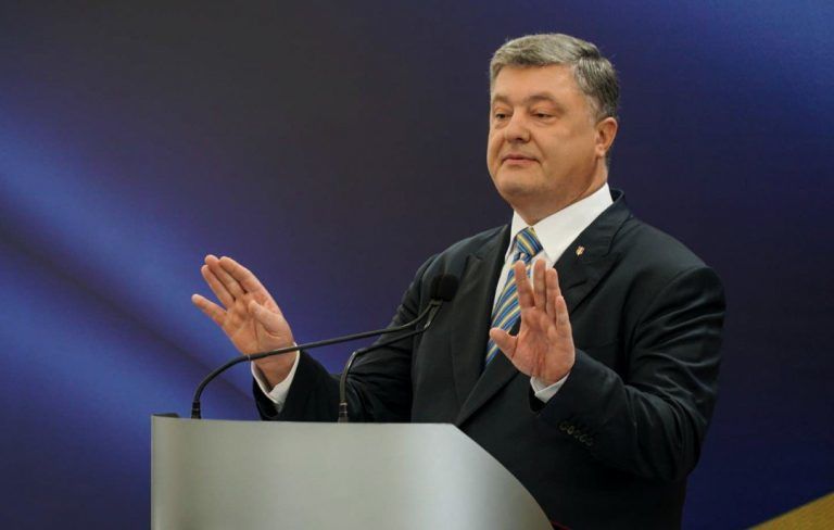 Украинский президент Петр Порошенко.