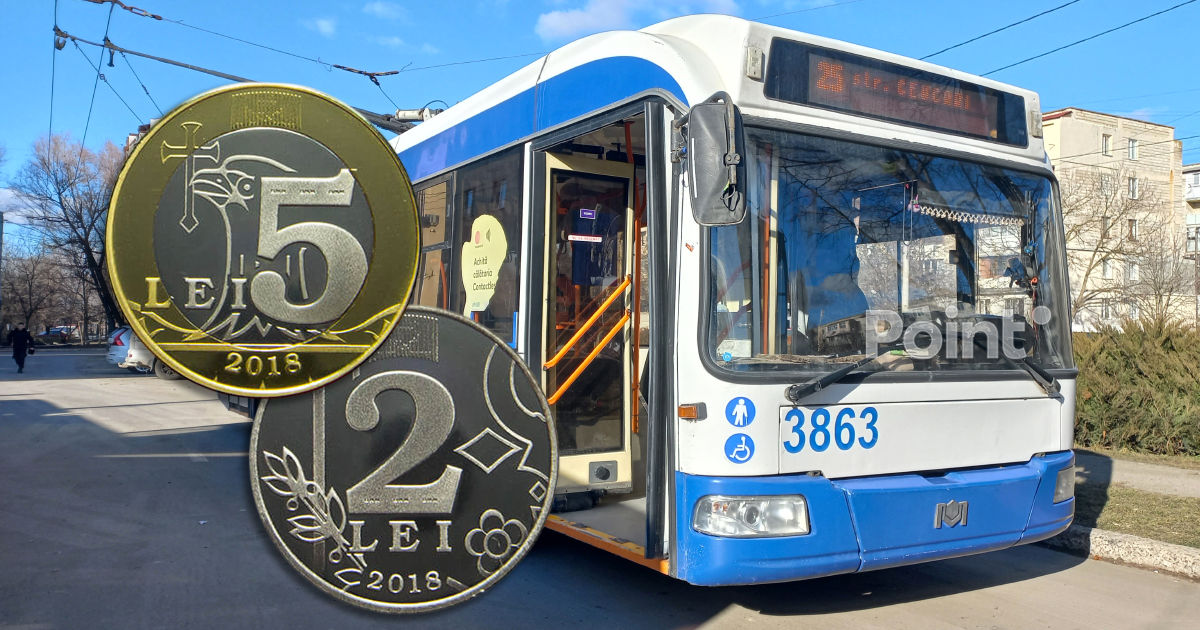 Călătoria cu transportul public în Capitală se va scumpi până la 7 lei, începând cu 1 mai.