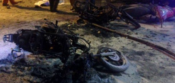 Explozie puternică în preajma unui templu din capitala thailandeză, Bangkok. Foto: bbc.md