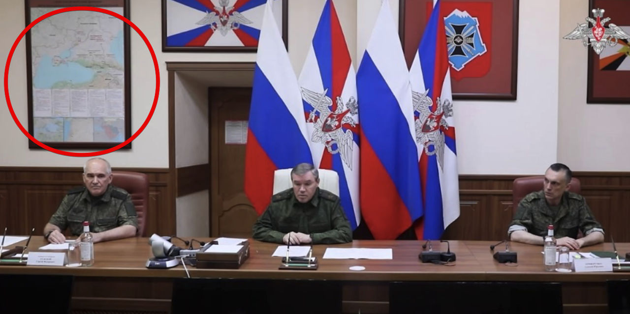 Ministerul rus al Apărării a arătat din greșeală o hartă pe care Odesa și Nikolaev sunt separate de Ucraina.