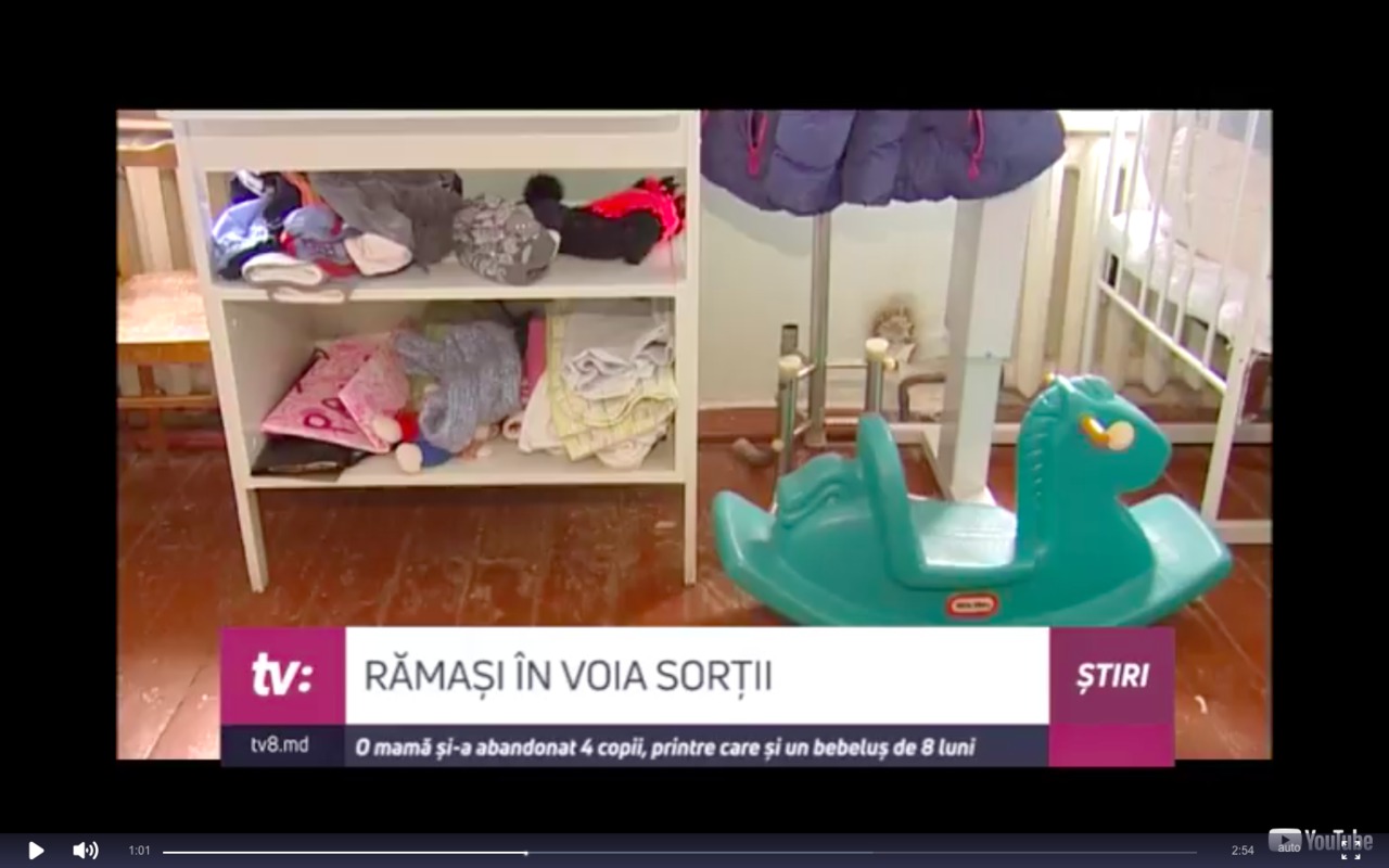 Detalii cutremurătoare despre cei 4 copii abandonați de mamă la Hâncești. 