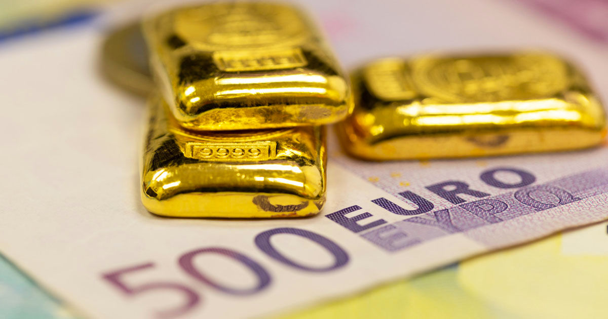 Aurul a depășit euro și a devenit al doilea activ de rezervă din lume.