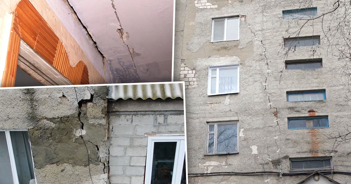 В Шолданештах грозит рухнуть пятиэтажка.