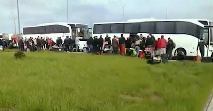 Застрявшие на польско-украинской границе молдаване добрались домой.
